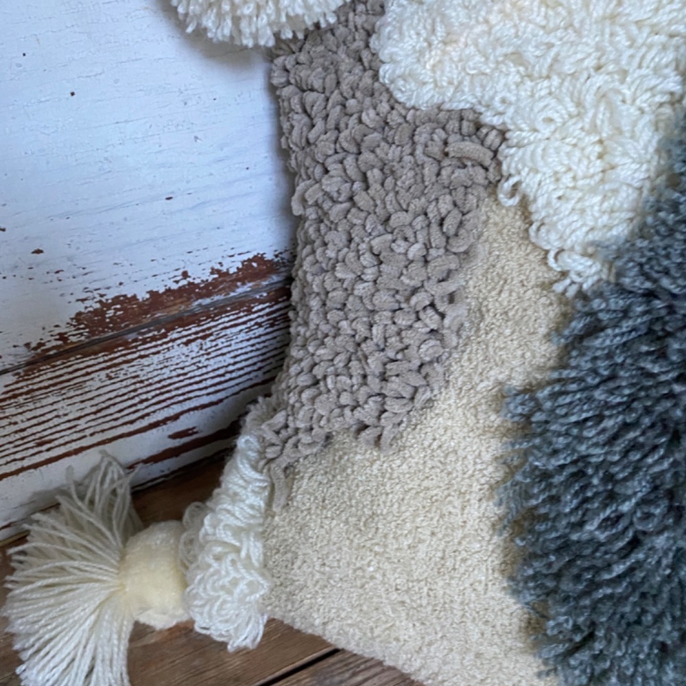 Anthropologie Textured Accent Pillow Cover - Picture 6 of 12